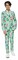 The Costume Center Green and Red Tropical Meister Boy Teen Halloween Costume - Medium